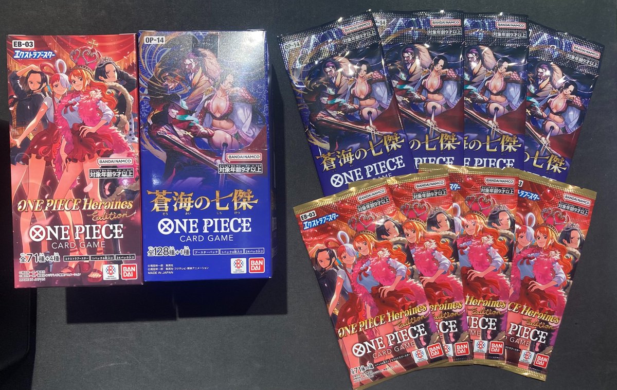 ワンピースカードゲーム】 ワンピカード各種商品発売中！！ 最新弾