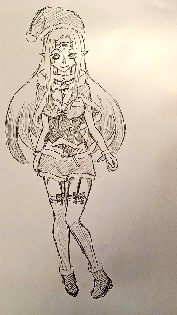 ryu_pate's tweet photo. 最近描いているモンスター（？）娘
 #オリキャラ https://t.co/tGyYP4mfTD