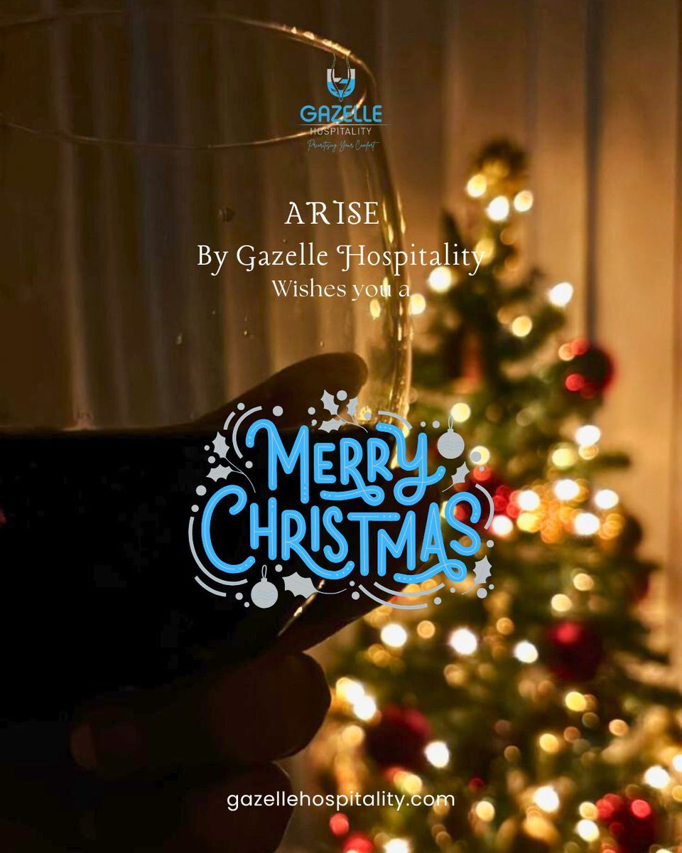 GazelleUG's tweet photo. #MerryChristmas from all of us at Arise by Gazelle Hospitality🎄✨

From the quiet hills of Buziga to wherever you are celebrating today, we wish you peace, warmth, and soft moments. https://t.co/wsgnrbRcxa