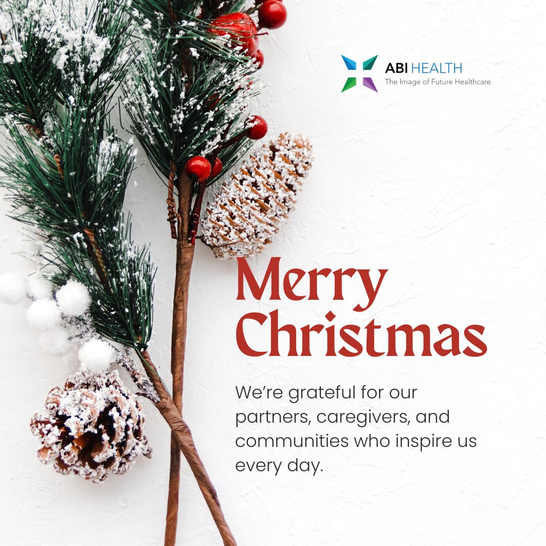 🎄 Merry Christmas! 

As we celebrate the season of giving, we thank our healthcare partners for being the backbone of care and compassion. Here’s to health, hope, and togetherness.