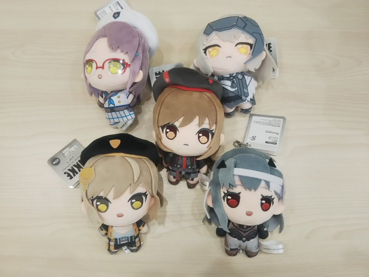 ぷちっしゅ！ 勝利の女神 NIKKE vol.1 全5種 ぷちっしゅ！ 勝利の女神：