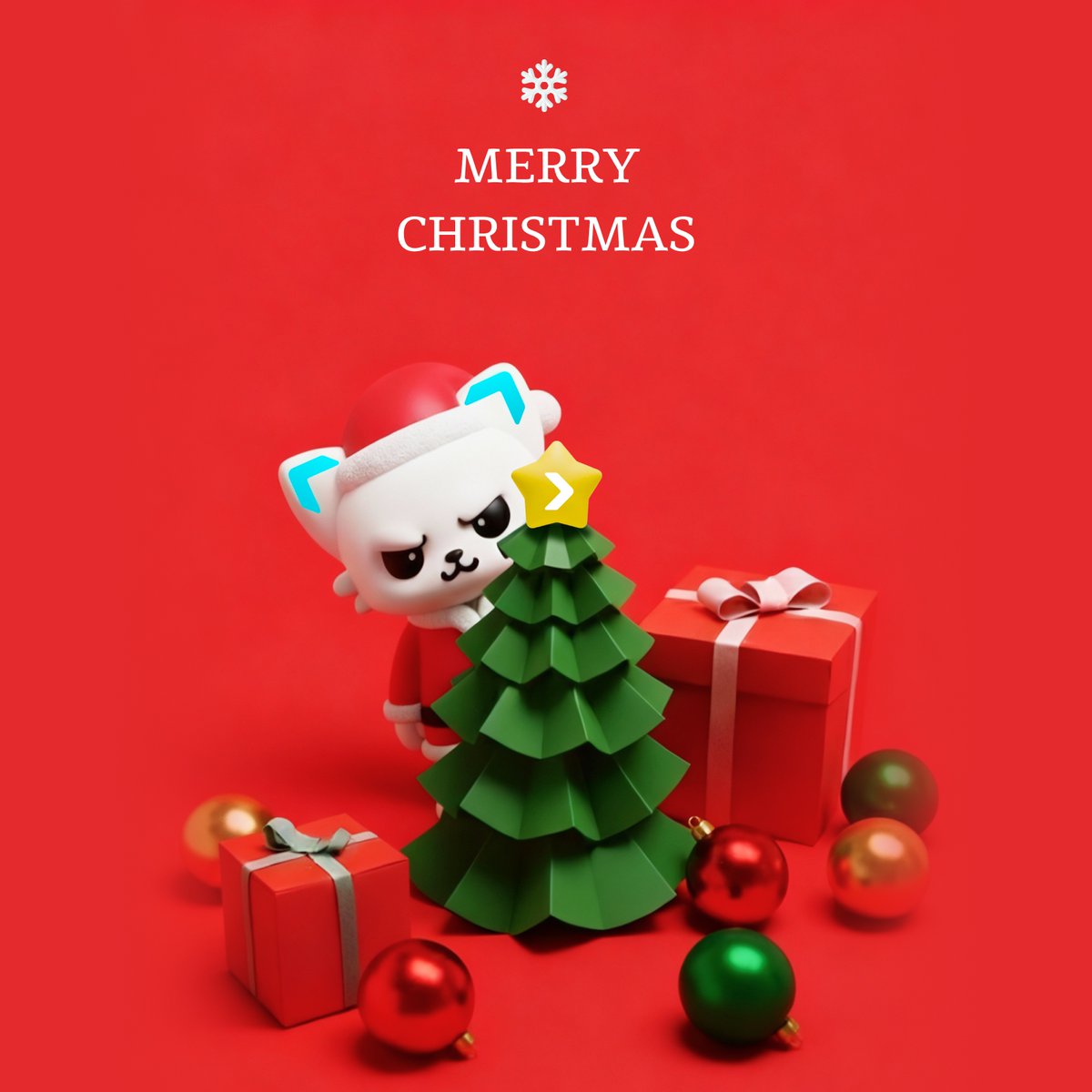 Merry Christmas！以防小伙伴们没收到，我再说一遍
<a href="/BitgetWalletCN/">Bitget钱包中文频道 🩵</a> #Bitgetwalletcard