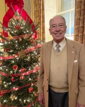 What is Chuck Grassley’s favorite Christmas gift ever?