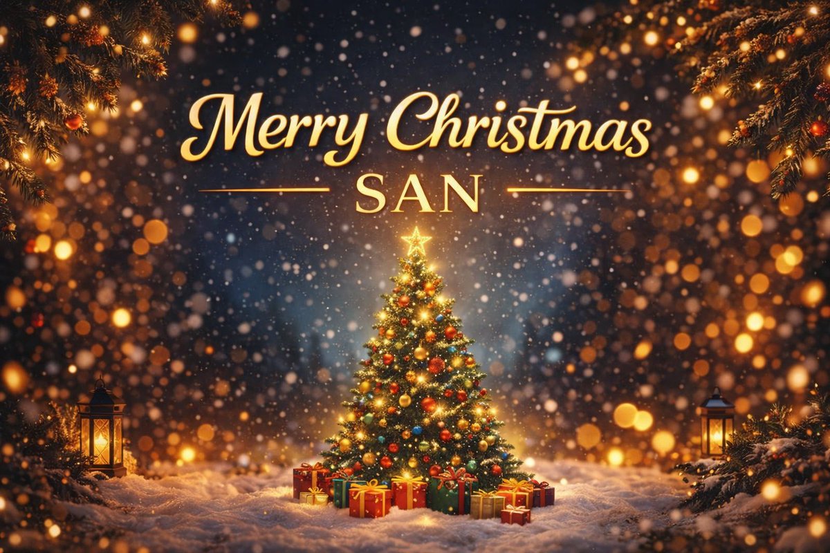 Wishing everyone a merry Christmas 

San. 
#BTC #Eth #Dogecoin #bnb