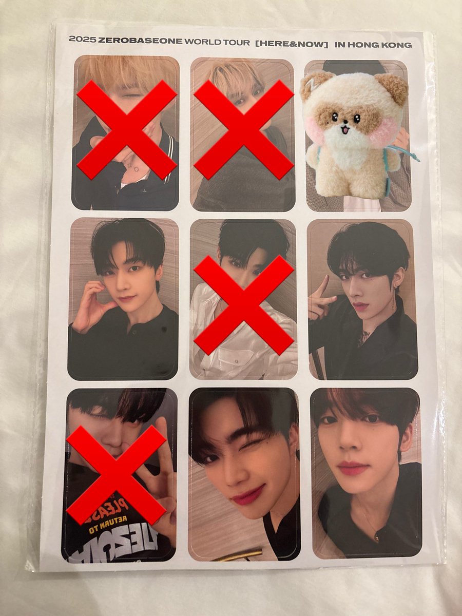 ZB1 香港 DAY2 トレカ ジャンハオ - メルカリ ZEROBASEONE ジャンハオ