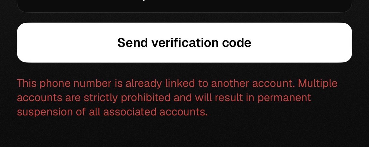 daausu's tweet photo. @elie_dev_ Elie should i concern my phone number has been used by someone else? https://t.co/wvUaeFs3dq