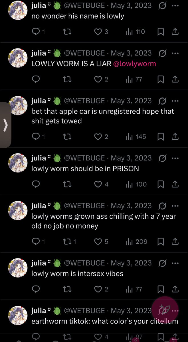 julia ᵕ̈ 🪲 tweet media