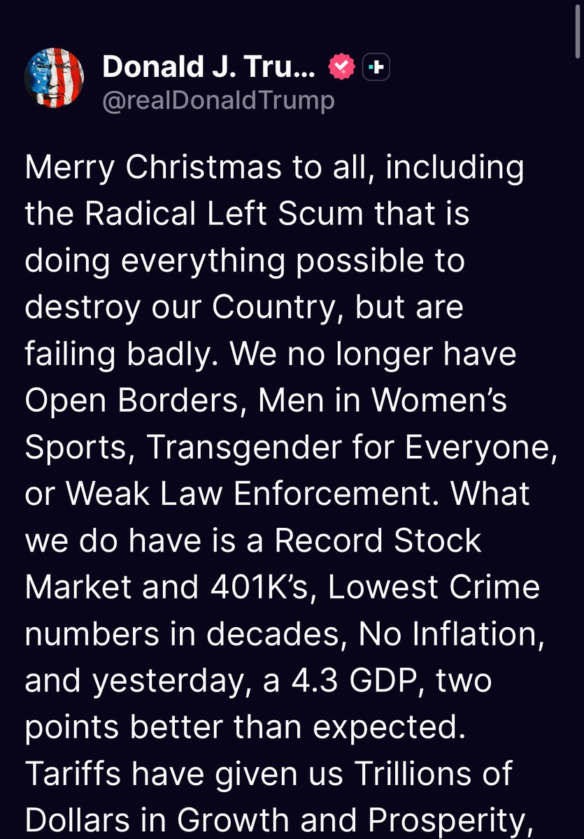 What a lovely Christmas message….