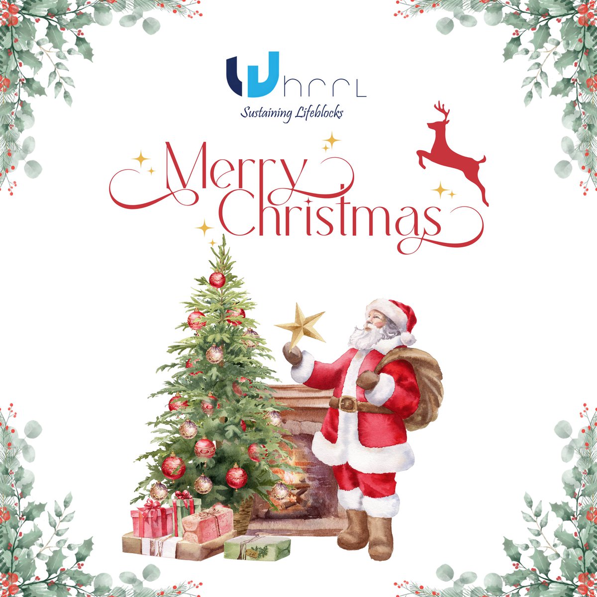🎄✨ Merry Christmas from WHRRL! ✨🎄
May this festive season bring joy, warmth, and new beginnings to you and your loved ones.
Here’s to sustainability, togetherness, and a brighter year ahead. 🌟🌿

#MerryChristmas #SeasonOfJoy #WHRRL #SustainingLifeblocks #FestiveCheers