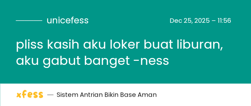 UNNES MENFESS🍌 tweet media