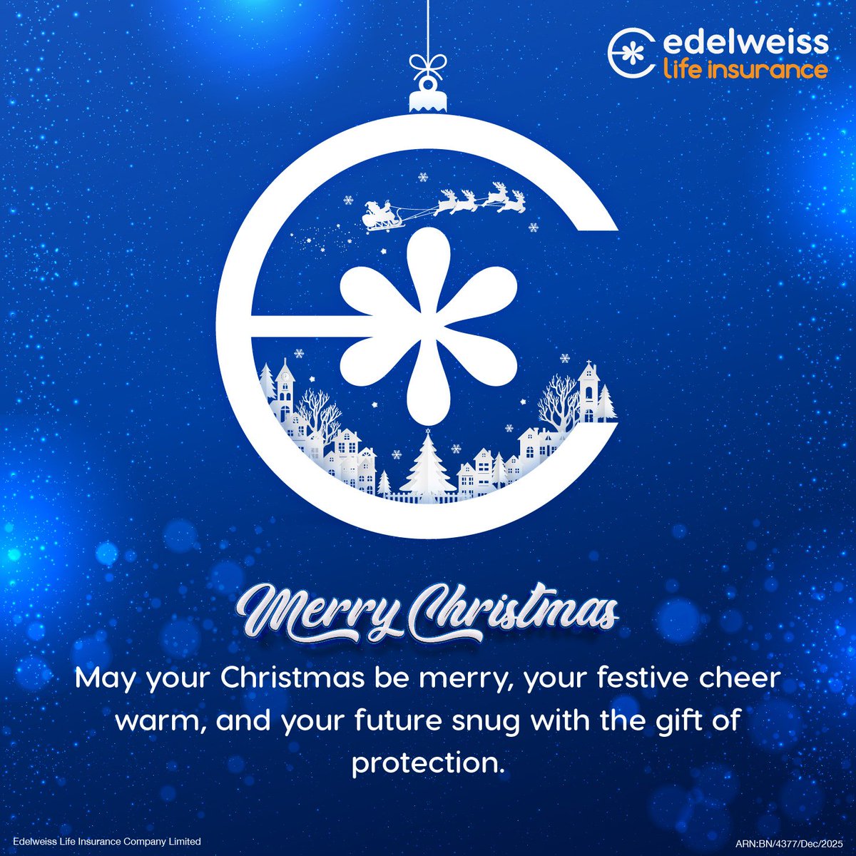 It’s the most wonderful time of the year — for smiles that linger, moments that matter, and celebrations full of warmth.

Wishing you a joyful Christmas ✨

edelweisslife.in/institutional-…