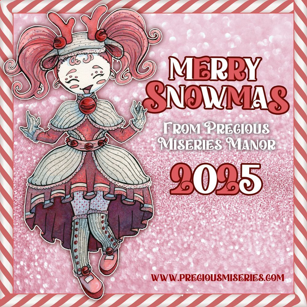 PMmanor's tweet photo. Merry Snowmas!! Hope your holiday season has been joyous! Thank you all for supporting Precious Miseries this year! Please look forward to an exciting 2026!

#Snowmas #MerrySnowmas #Christmas #Holiday #HolidaySeason #MerryChristmas #Xmas #ChristmasTime #HappyHolidays https://t.co/rUsGZfVcSx