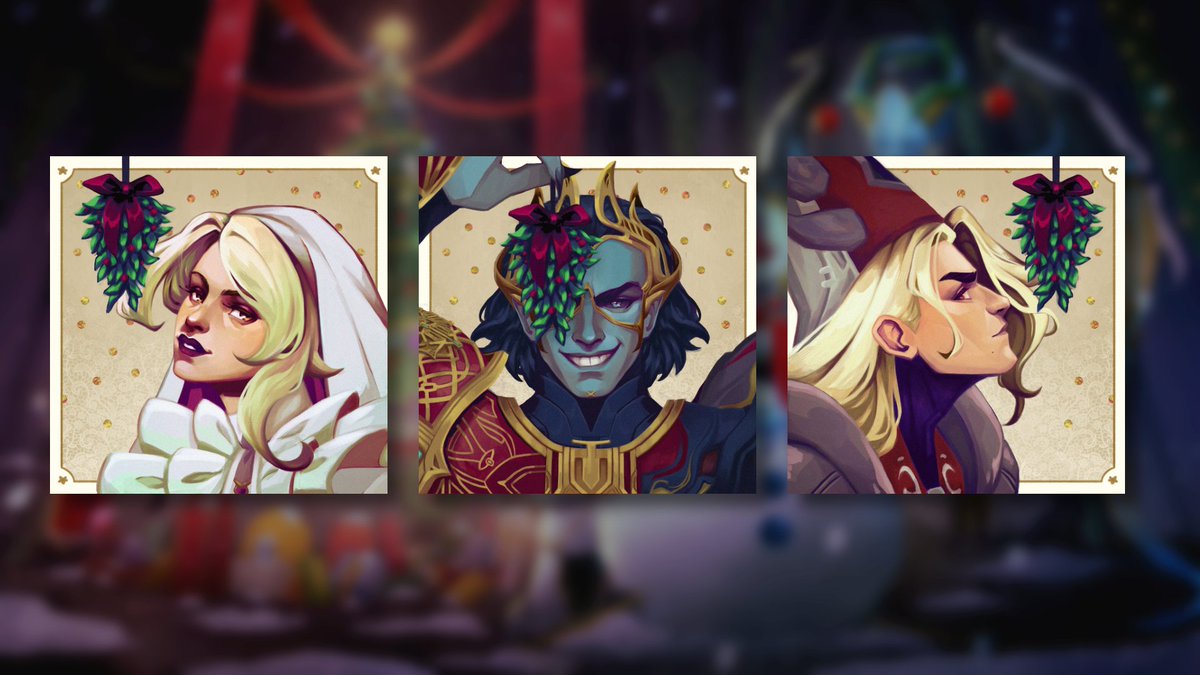 PlayWarframe's tweet image. Happy Holidays, Tenno! We have FREE Glyphs for you to unwrap! 🎁

Redeem code MISTLETOE2025 anytime and enjoy festive artwork from community artist @EleanorGrootch.