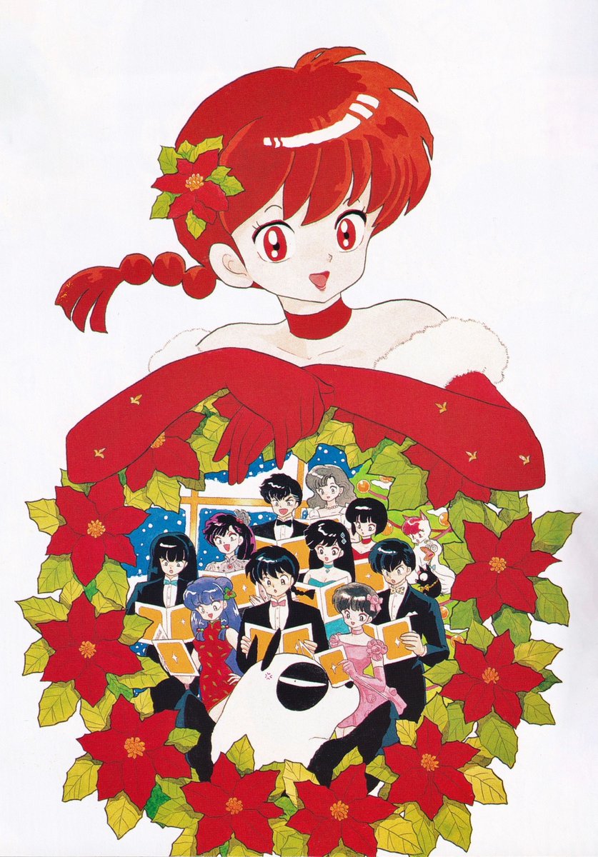 gigiutsu's tweet photo. Christmas with Ranma 1/2 always hits differently ☃❄ https://t.co/BkLfXq0SgF
