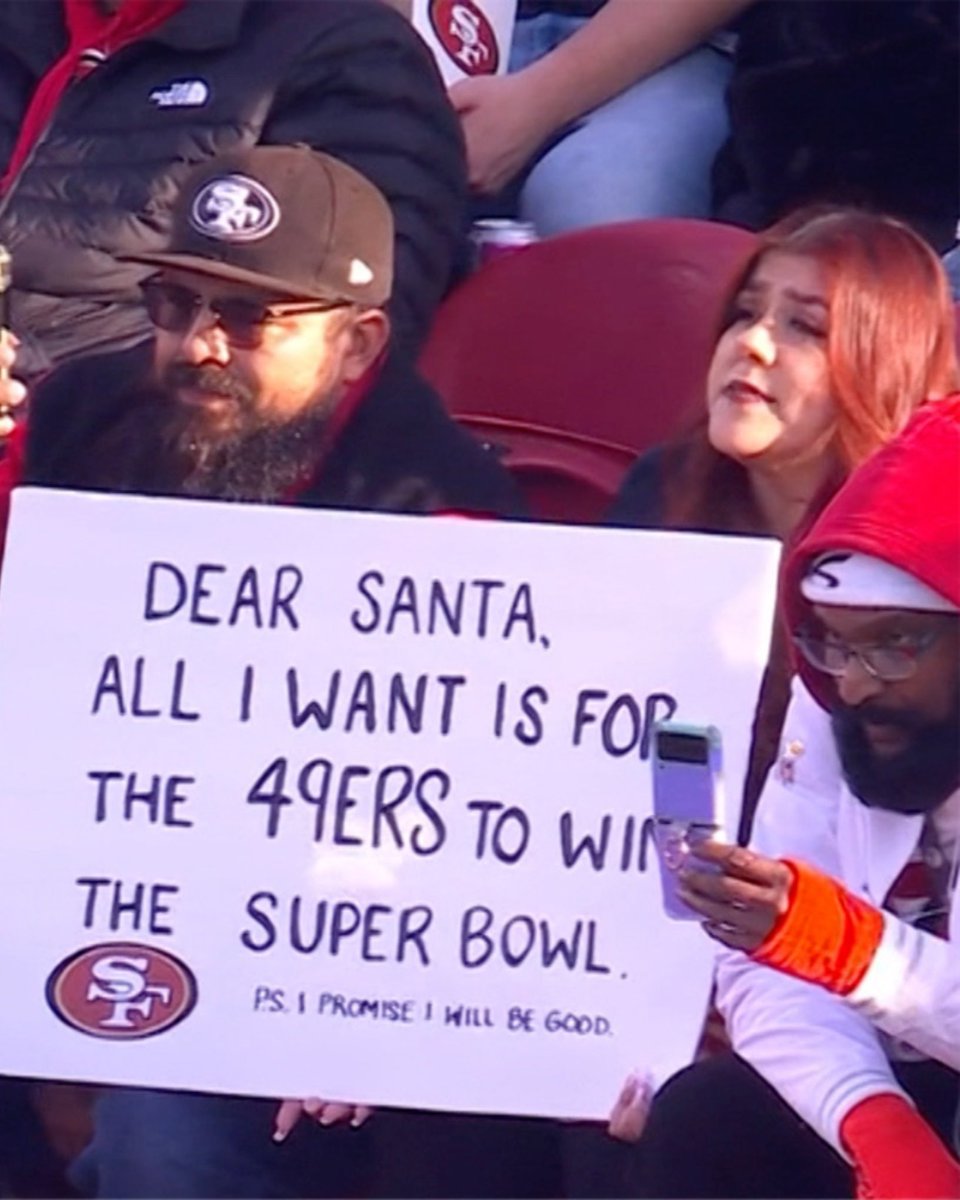 OurSf49ers's tweet image. Christmas Eve Mood 🎄