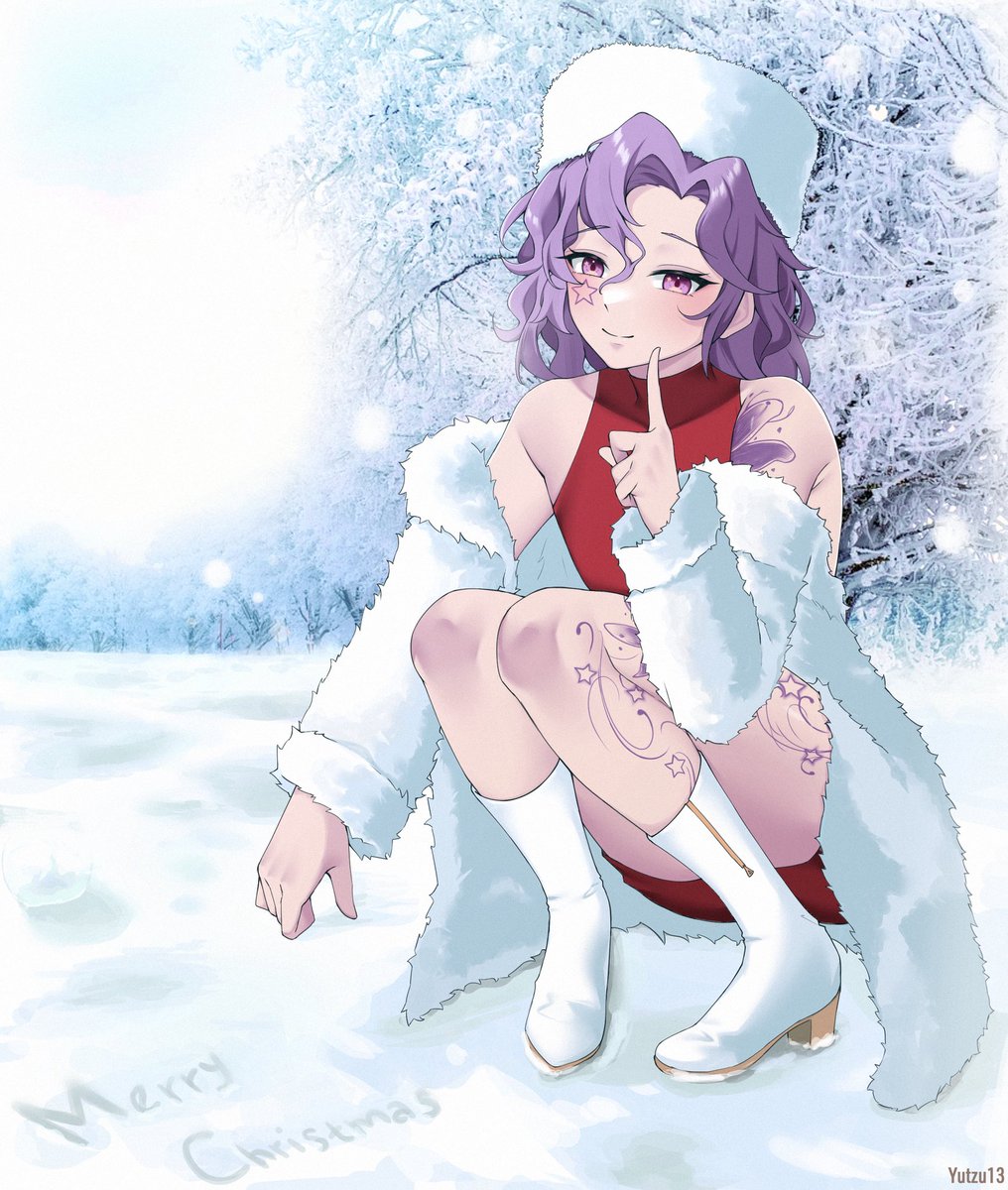 thelylaek's tweet image. 🎄🎁❄️ “Santa baby, so hurry down the chimney tonight” 🎶❄️

~HAPPY HOLIDAYS CUTIES~

🎨 @/Yutzu13