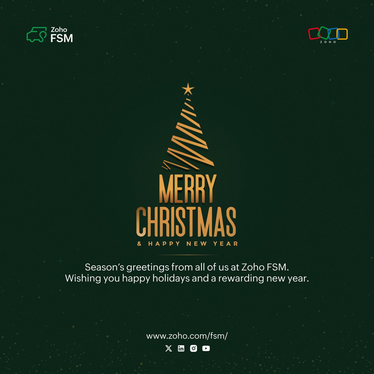 Zoho FSM tweet media