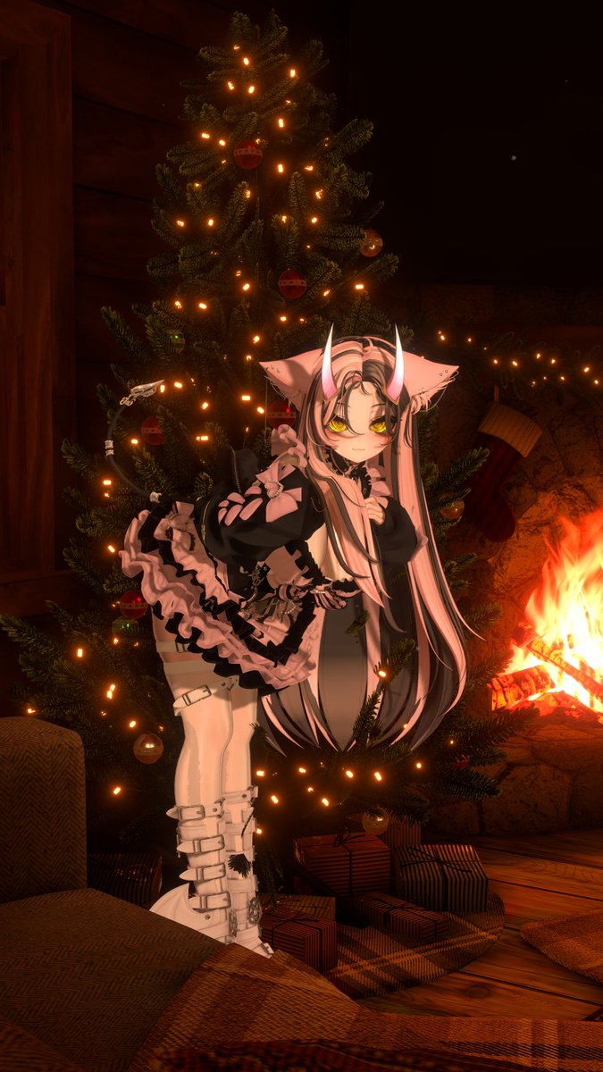 LDLiion's tweet image. Espero estén teniendo una linda Noche Buena Y Feliz Navidad🎄

🎁Una fótico Navideña de regalo para ustedes🎁

⛩Los TQM Liion⛩

#vrphoto #photograpy #vtuber