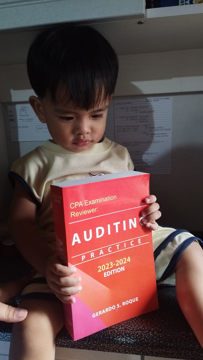 JdPrd12's tweet photo. Wala nang abcd abcd, auditing practice na agad haha. https://t.co/d9lEgXHwdQ