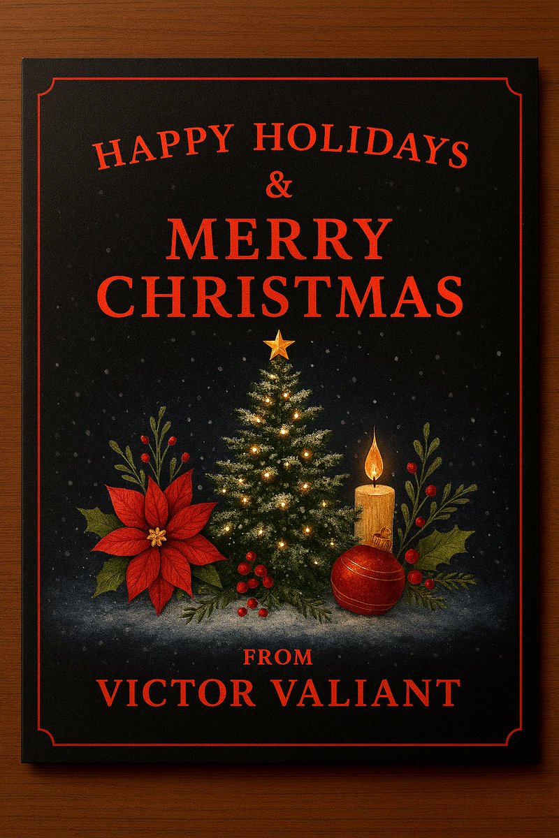 Victor_Valiant_'s tweet photo. Happy Holidays &amp; Merry Christmas
🎁🎄🎅🌠 Everyone 😊🍻😉
What a crazy year its been 😊 https://t.co/gpuG2COAU0