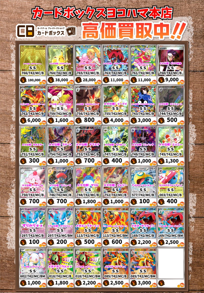 ⚡ポケモンカード買取情報⚡ MUR仕様）メガリザードンYex SS