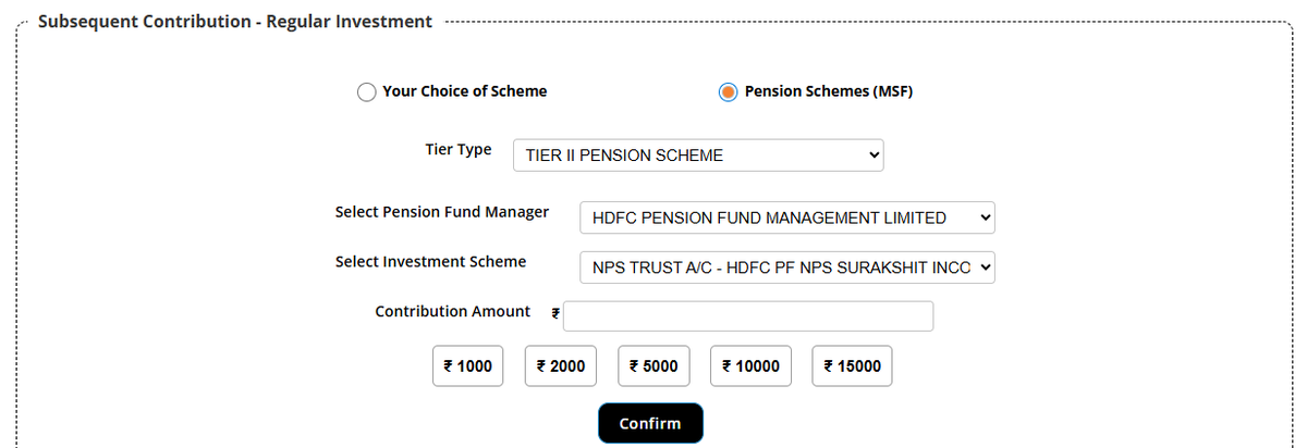 pa1tech's tweet photo. Christmas Special. NPS Tier-2 MSF is now open for subscription !
@PFRDAOfficial @ProteanEgovTech @ValueResearch @PensionBox @ZerodhaVarsity @nps_trust @HDFCPension @UTI_PensionFund https://t.co/z5ivDdbLbz