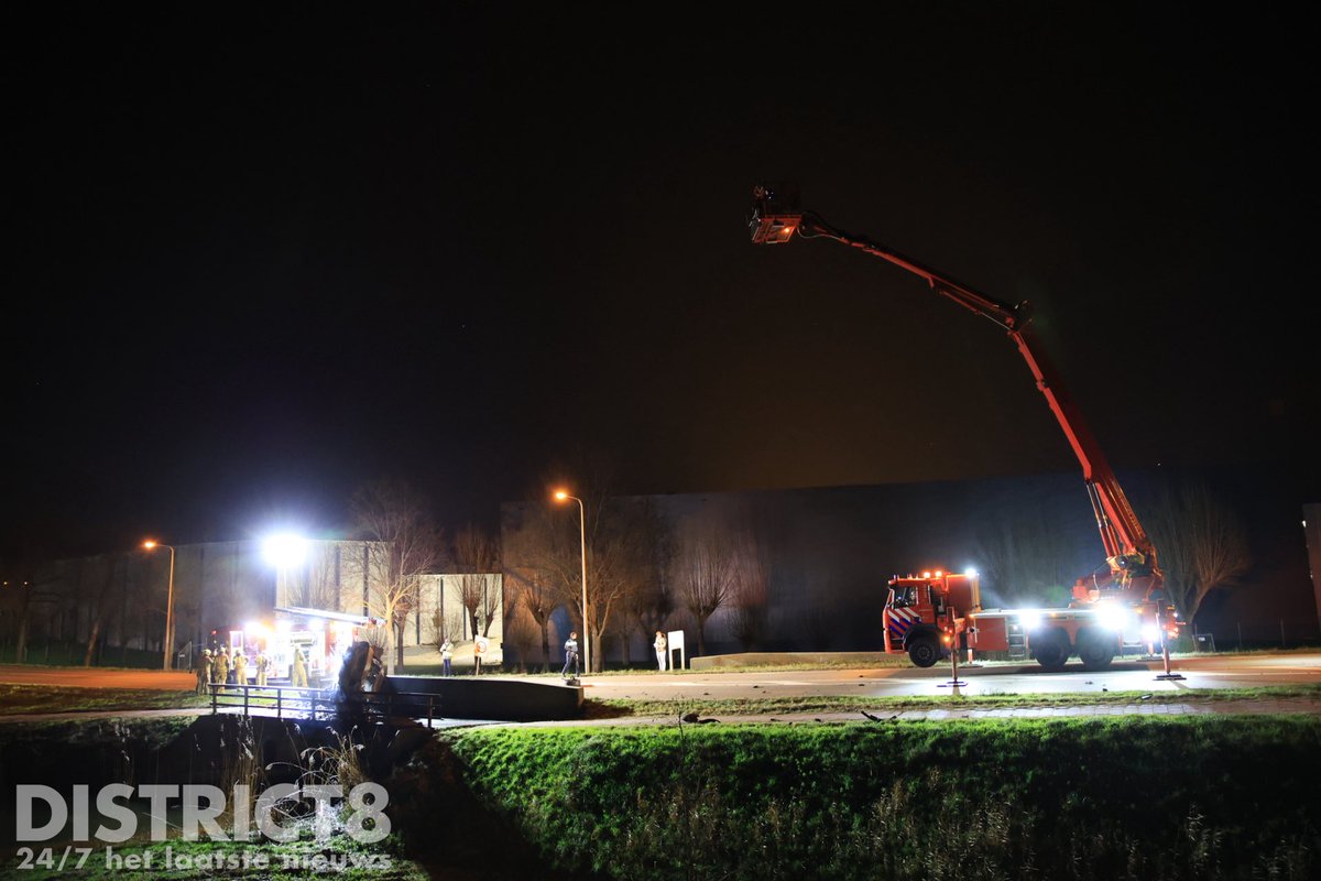 Ernstig verkeersongeval Coldenhovelaan Maasdijk