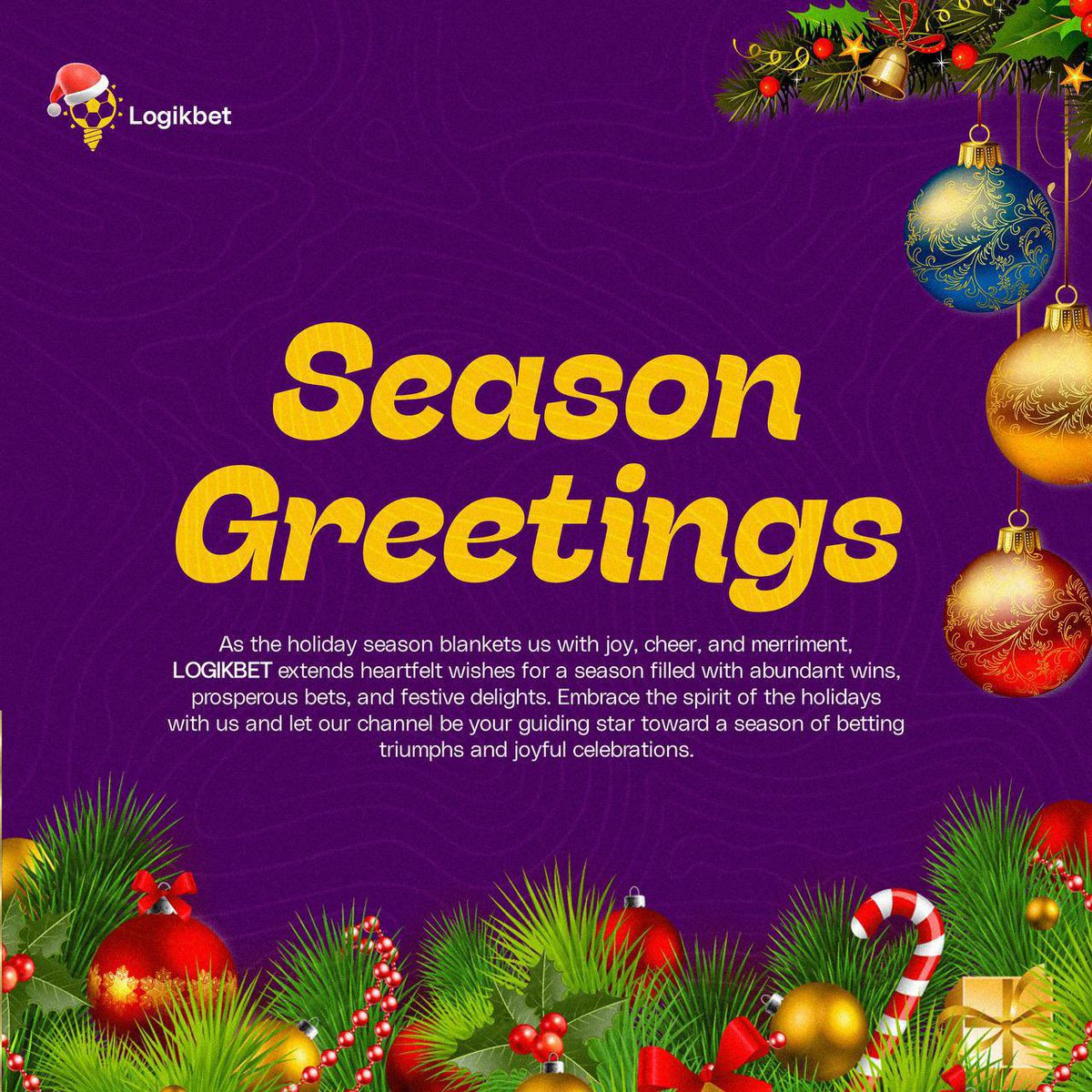 Merry Christmas from LOGIKBET🎁🎄