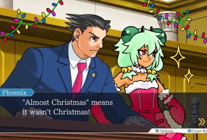 Happy Almost Christmas Everyone!! #AceAttorney 
Thank you for such a wonderful day and fun memories💚