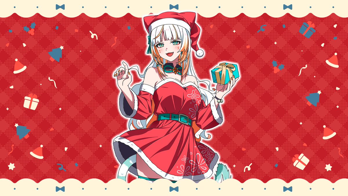 TaigaToragami's tweet photo. And since you were such splendid toramichis, I’ll give you these wallpapers to use! 🎁🎅

Wonderful art by @/Takocchi23 🐙 https://t.co/lOrslOFm1i