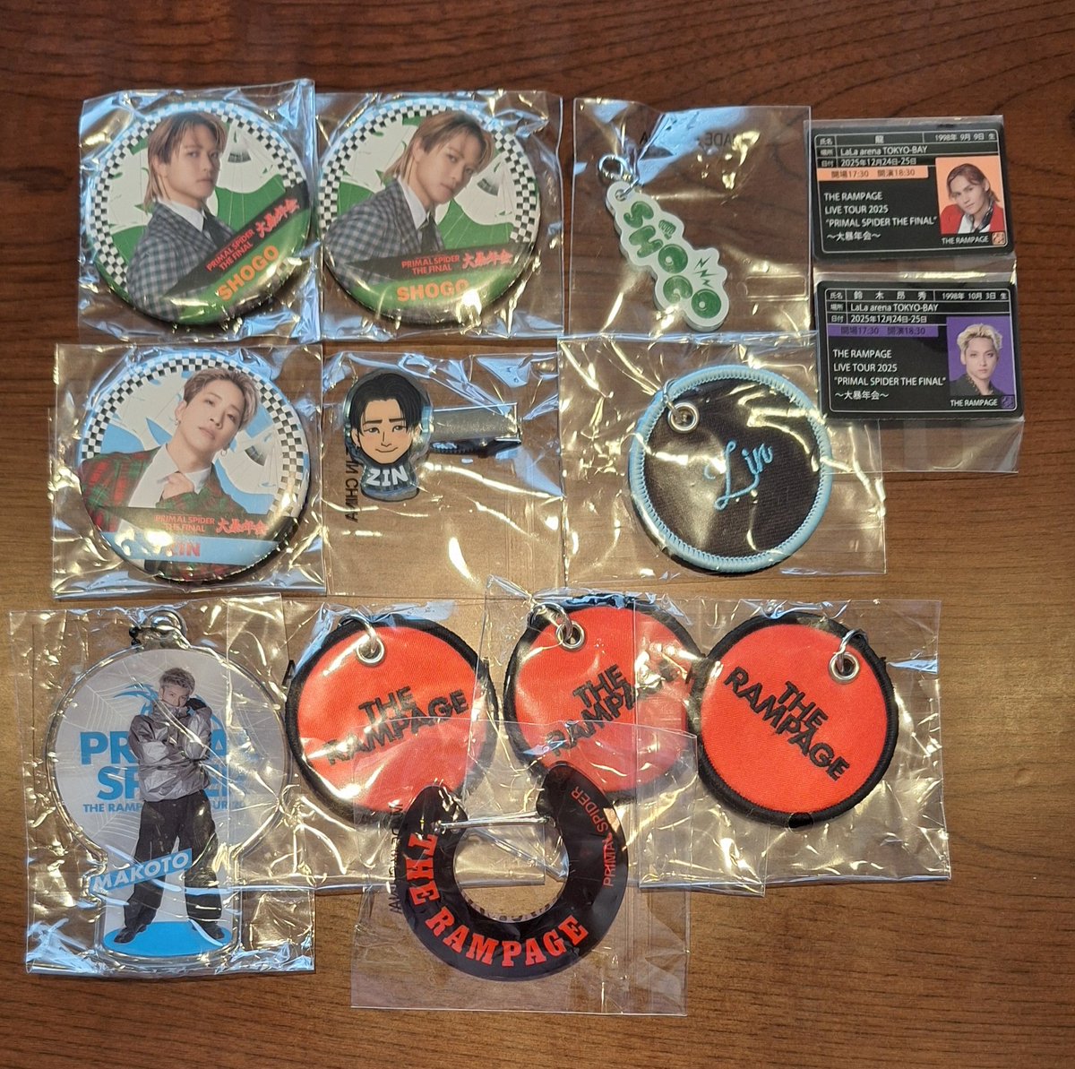 THE RAMPAGE ランペ PRIMAL SPIDER THE FINAL 大暴年会 カプセル