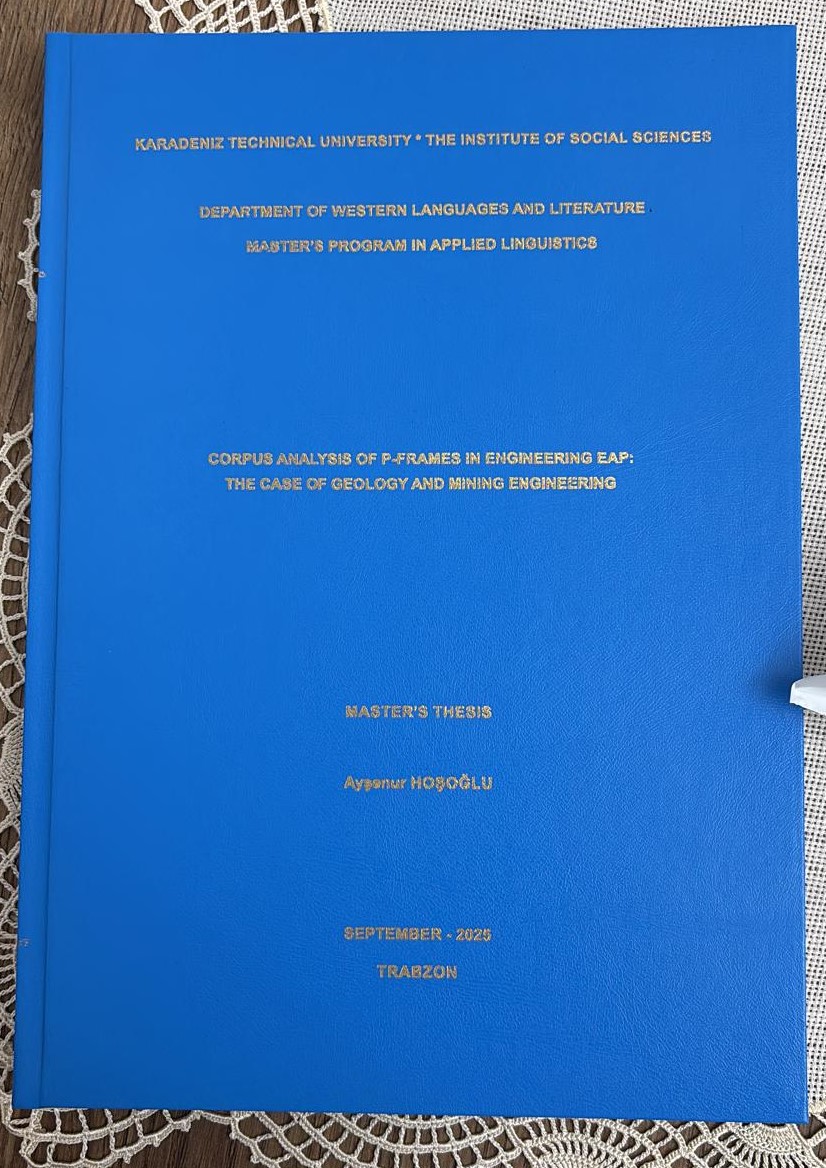 Yüksek lisans tezim YÖK Ulusal Tez Merkezi’nde yayımlanmıştır. Bu süreçte desteği olan herkese gönülden teşekkür ederim💫

My master’s thesis has been published in the Council of Higher Education (CoHE) National Thesis Center Database. I am sincerely grateful to everyone💫