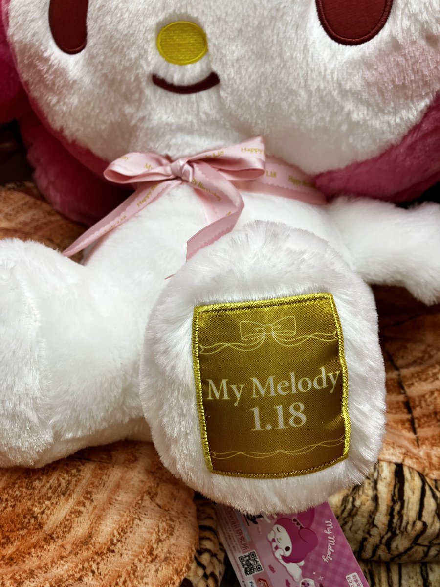 新景品🎉】 #マイメロディ の超超BIGぬいぐるみ~アニバーサリー~か登場