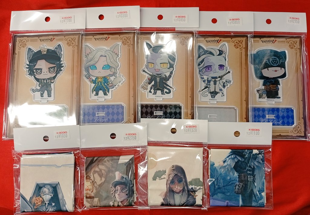 第五人格 ナンジャタウン アクキー アクリルボード占い師 傭兵 2点セット 第五人格 ナンジャタウン アクキー アクリルボード占い師 傭兵 2点