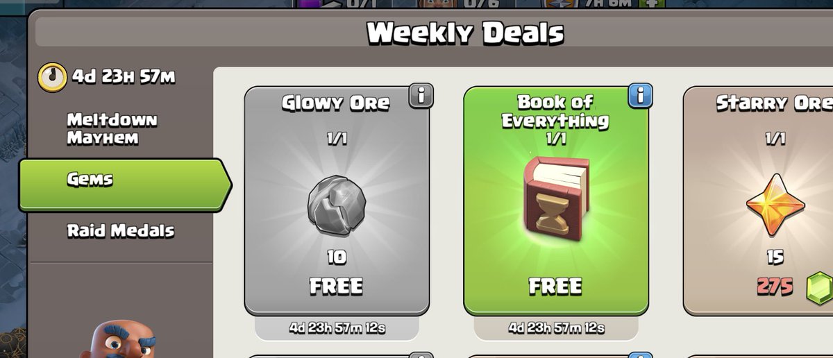 Supercell giving free gift for Christmas make sure you all get it and a merry Christmas 🎄🎁 to all 

#coc #ClashOfClans #ClashOn