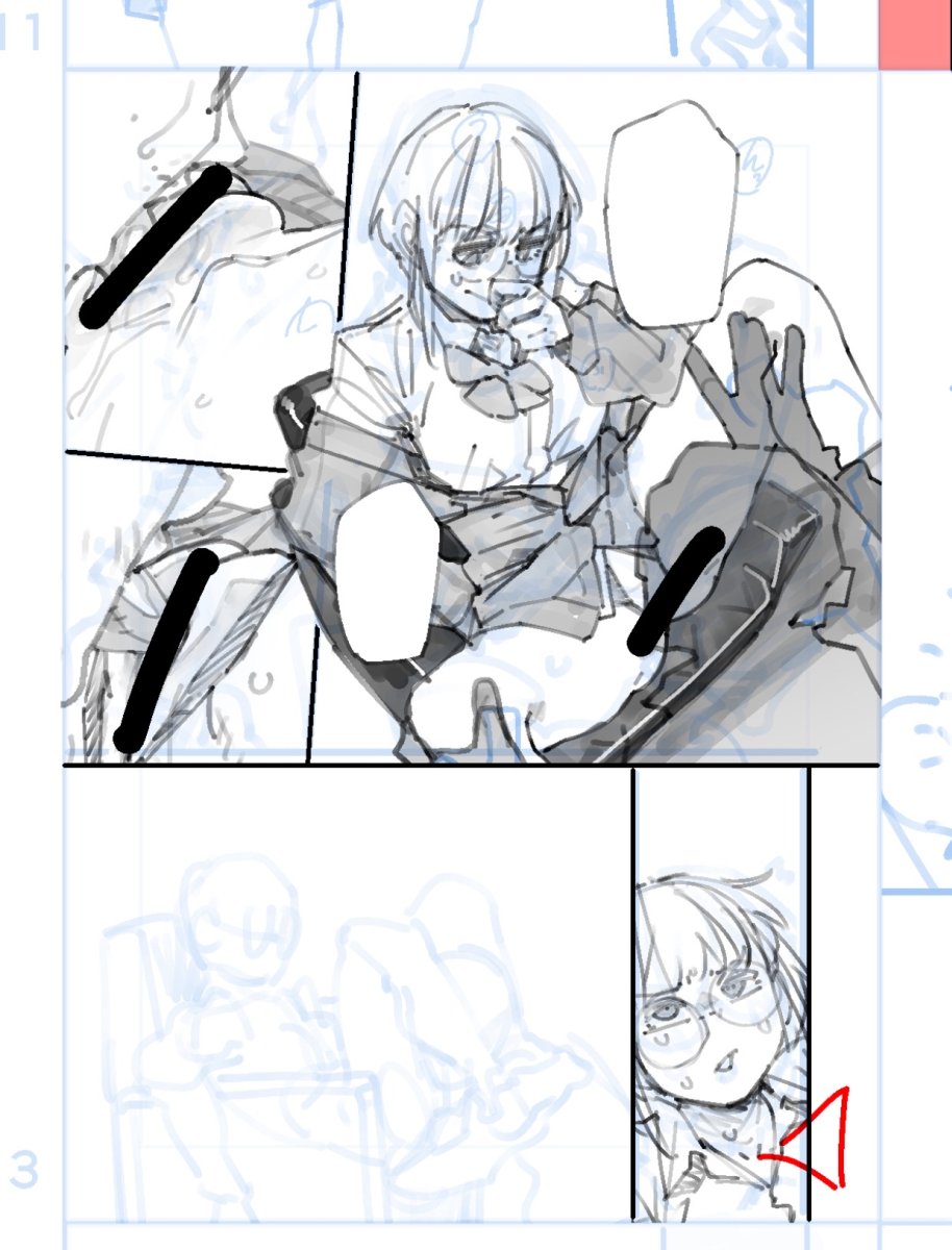 クンニ描くのひさしぶりかもかも(下着の描き忘れはあとで加筆っと 