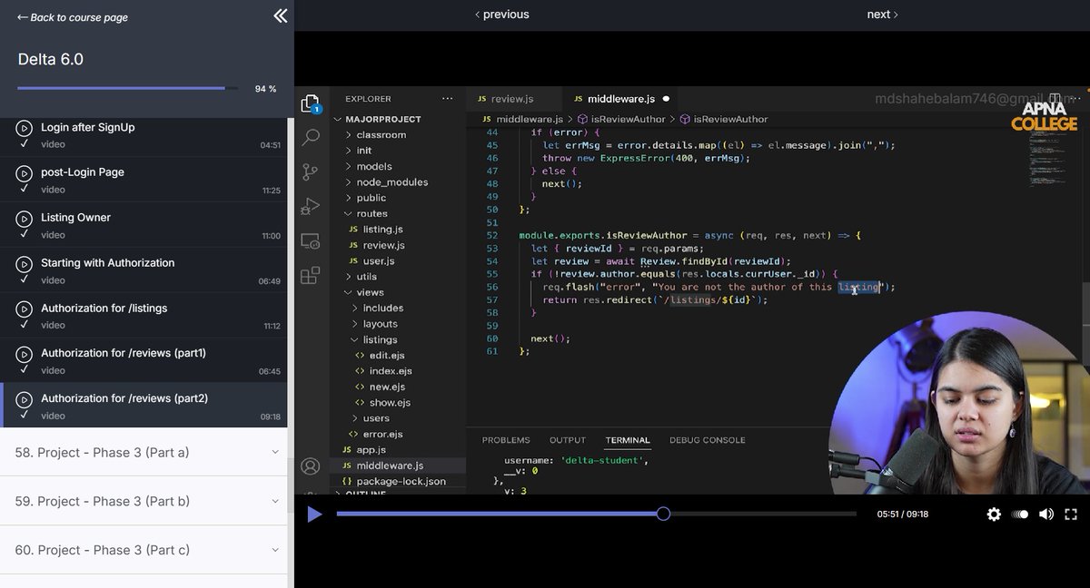 _devMSA's tweet photo. Building a full-stack web app with Node.js, Express, MongoDB &amp; Passport 🚀
Learning real-world authentication, authorization, and clean architecture. https://t.co/IJYAEqx2Uv