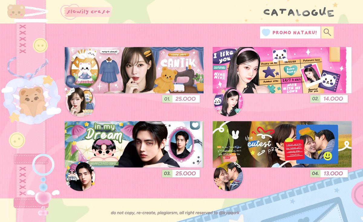 kyaqark's tweet image. Help repost please, thank you 🩷

Dalam rangka Nataru, kay ada promo 25% untuk semua katalog dan promo ini berlaku dari 25 - 27 desember ajh, avail inrush with fee &amp;amp; avail sponsor selama booked di tgl promo 🫰🏻

Scroll down for more info

#zonauang