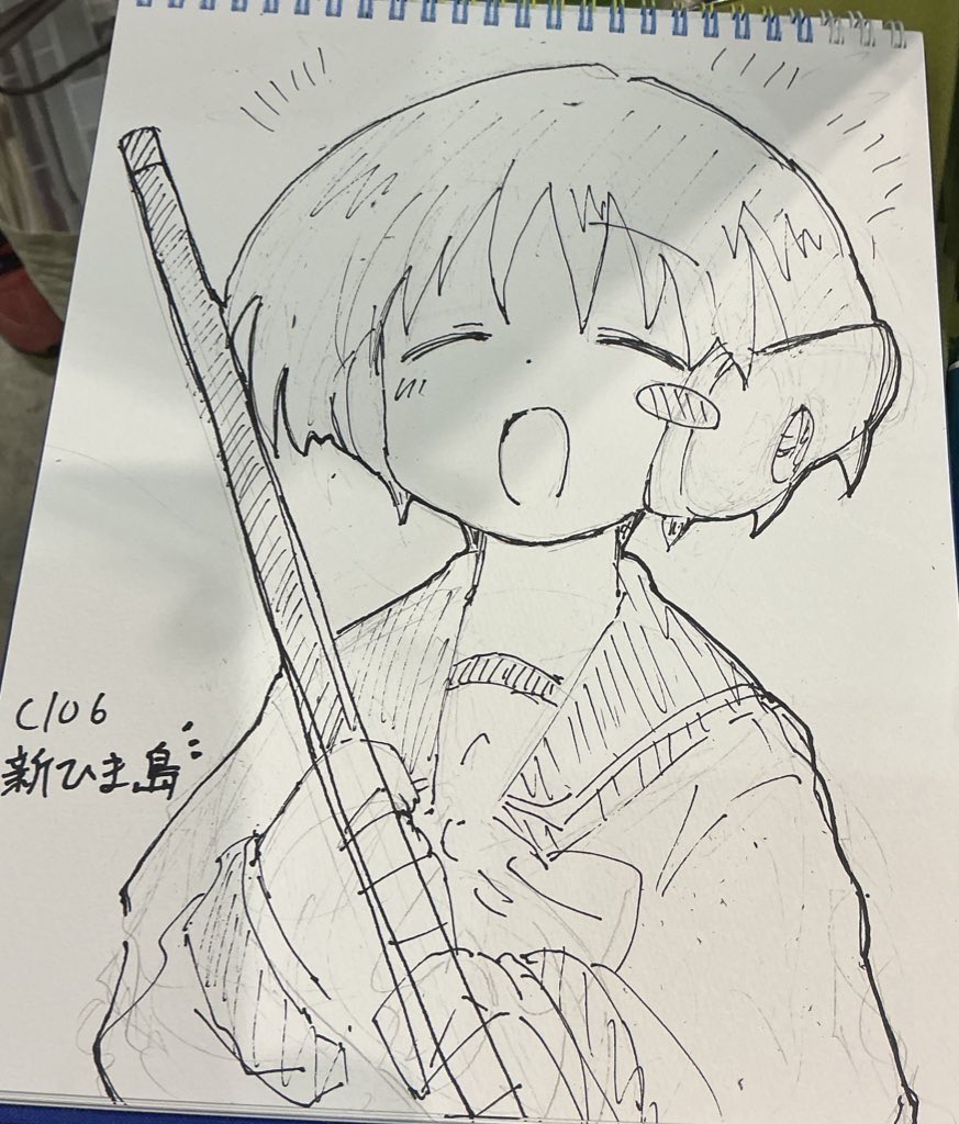 夏コミで描いたスケブ