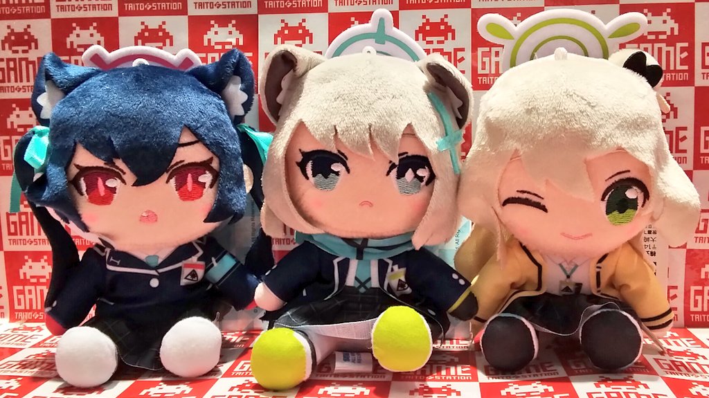 プライズ】本日新入荷！ 『 #ブルーアーカイブ ミニぬいぐるみVol.1