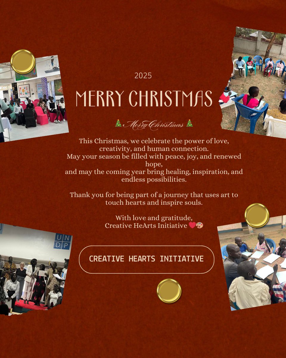 creativeheartsi's tweet photo. We wish you all a Merry Christmas 🎄 
May this day bring you joy and happiness ❤️ https://t.co/0pBpwArR13