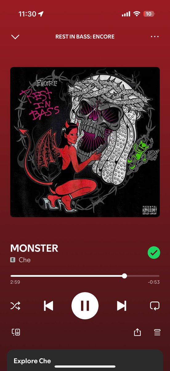 nah che did his thing on this one