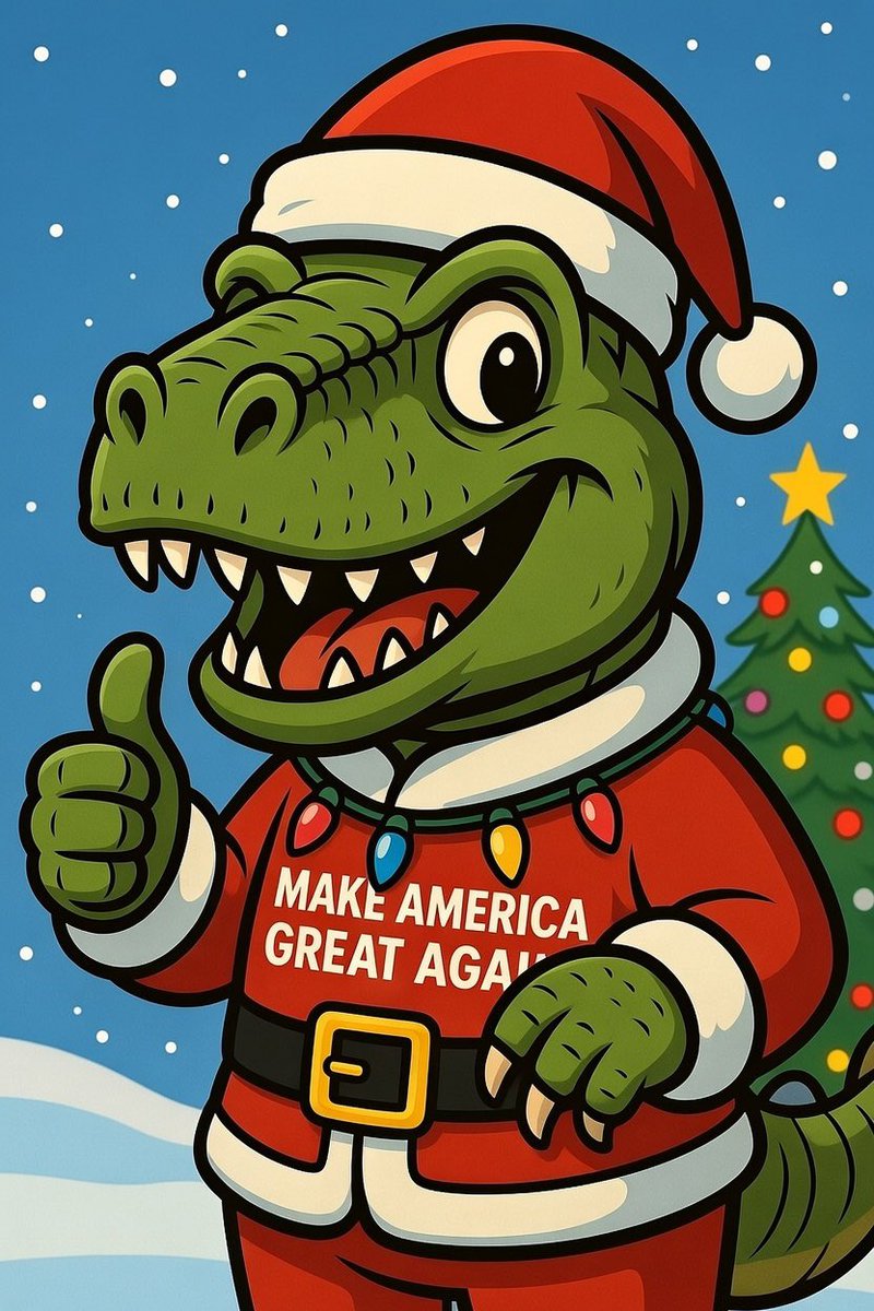 MAGAdino's tweet image. Merry Christmas!