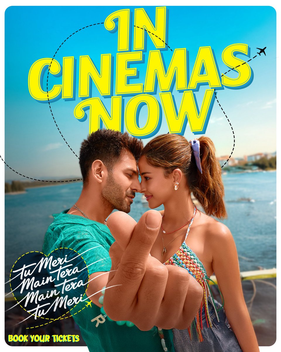 rameshlaus's tweet photo. #TuMeriMainTeraMainTeraTuMeri [4/5] : 

A warm, wholesome rom-com and drama that works beautifully on the big screen..

The film scores high on emotion, scale, and sincerity, making it a perfect festive watch for families and couples alike..

@TheAaryanKartik  delivers one of his most charming performances, while @ananyapandayy  continues to impress with confidence and emotional depth..

Their chemistry feels natural and is the  backbone of the film..

The music, visuals, and production values elevate the storytelling and add to the cinematic appeal..

Overall, it’s a feel-good entertainer that leaves you smiling and satisfied as you walk out of the theatre. ❤️🎬