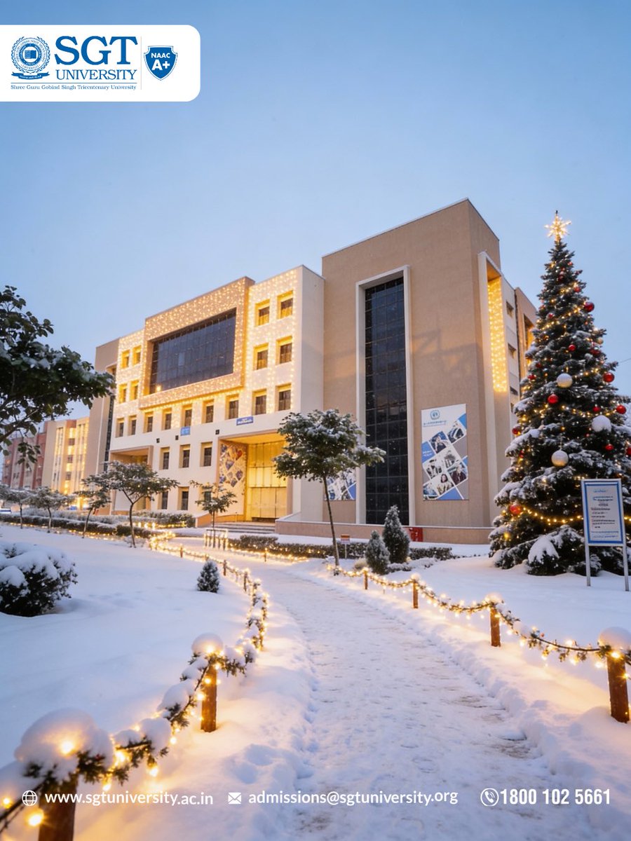 SGT UNIVERSITY tweet media