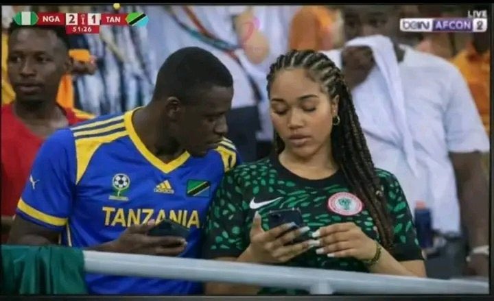 Yollah10's tweet photo. Nigeria thought they outclassed Tanzania in everything little did they know 😂😂😂 https://t.co/m8Fd0urADg