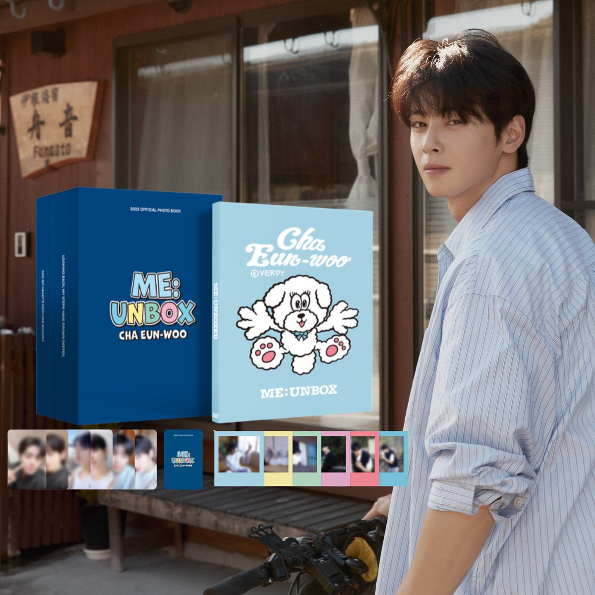 販売中商品のご紹介／ CHA EUN-WOO 2025 OFFICIAL PHOTO BOOK BOX CHA