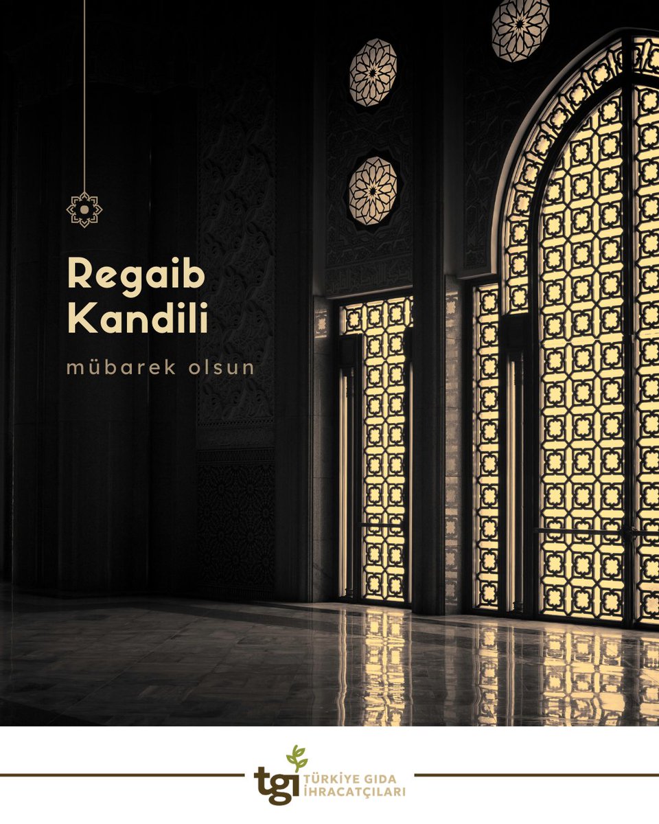 Regaib Kandili’nin rahmeti ve Üç Ayların bereketi tüm dünyaya barış ve iyilik getirsin; kandilimiz mübarek olsun.