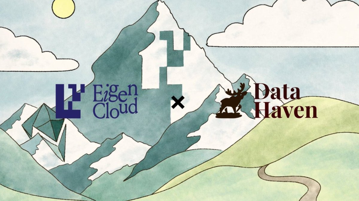 phamson0101's tweet photo. the wilderness just got a whole lot safer. @eigencloud brings the precision, and @DataHaven_xyz keeps the history secure. together, they’re building a verifiable world where privacy is the default, not an afterthought. @eigencloud @DataHaven_xyz https://t.co/MKoX6e6OwB