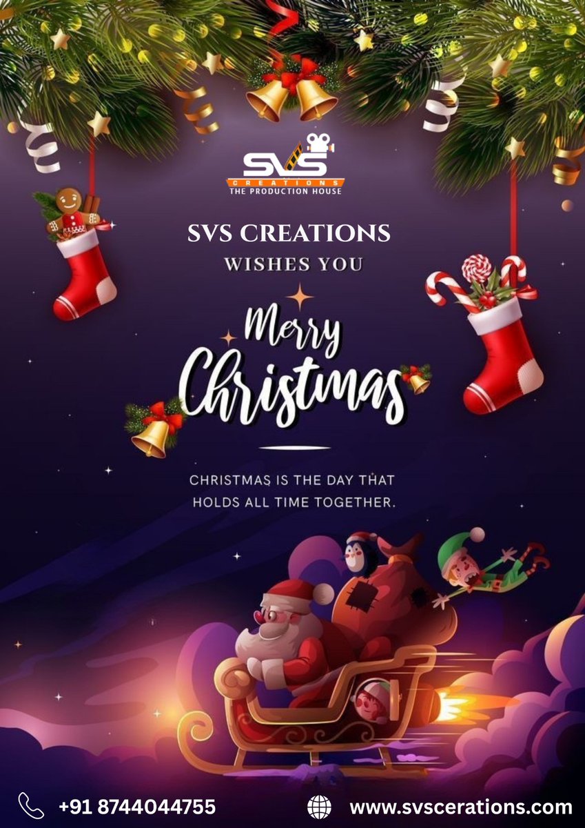CreationsSvs's tweet photo. May this festive season bring happiness, peace, and prosperity to you and your loved ones. Wishing you beautiful moments, warm memories, and endless joy.

Merry Christmas &amp; Season’s Greetings!
#svs #Christmas2025 #BestWishes #photograghy #fun #Enjoy https://t.co/um7V2Iokuv